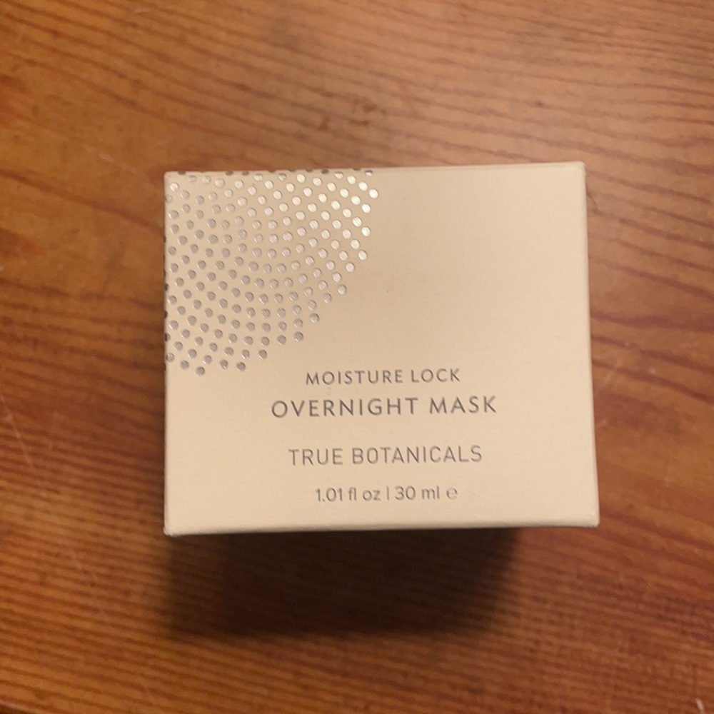 New-True Botanicals Overnight Moisture Mask